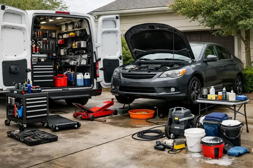 Mobile mechanic convenience image